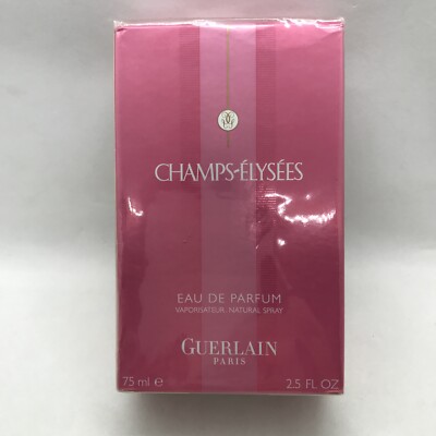 Rare! GUERLAIN CHAMP-ÉLYSÉES Eau de Perfume Spray 2.5 oz /75ml Sealed!