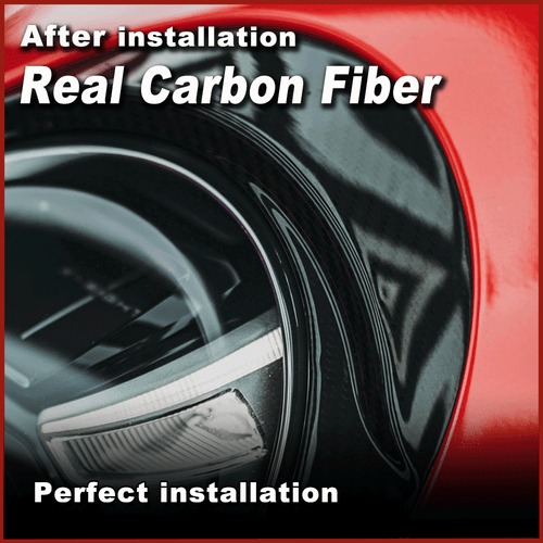 For Porsche 911 992 2019-22 REAL Carbon Fiber Headlight Eyebrows Eyelids Covers - Picture 5 of 13