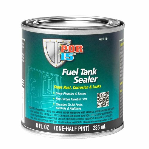 POR15 Petrol Fuel Tank Sealer 236ml 8oz Stop Rust Ethanol Corrosion