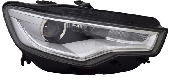 Phare avant droit Audi A6 C7 anti condensation avec moteur électrique pour ampoule D3S H7 LED