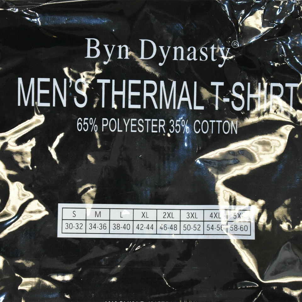 Men's Long Sleeve Thermal Lightweight -3 PACK - Big Men's Sizes 3XL to 5XL NWT - Image 4 of 4