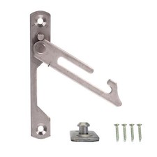 Window Restrictor UPVC Casement Hidden Safety Catch 9.5mm Stack Height Fab & Fix
