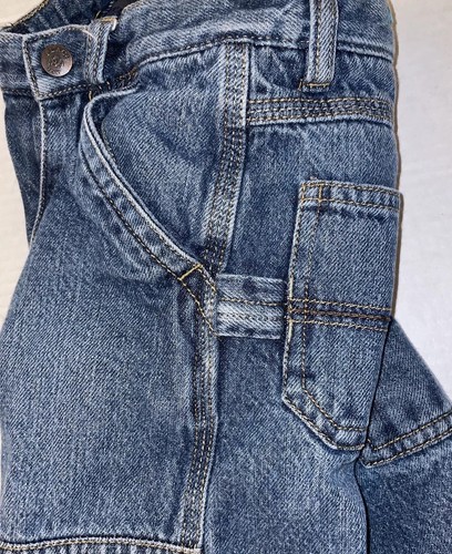 Vtg Children’s Place Thick Insulated Denim Jeans Size 3T Carpenter Pants - Picture 15 of 16
