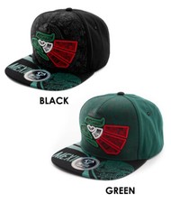 Mexican Mexico Hat Mexico Eagle Aguila Snapback Flat Bill Baseball Cap