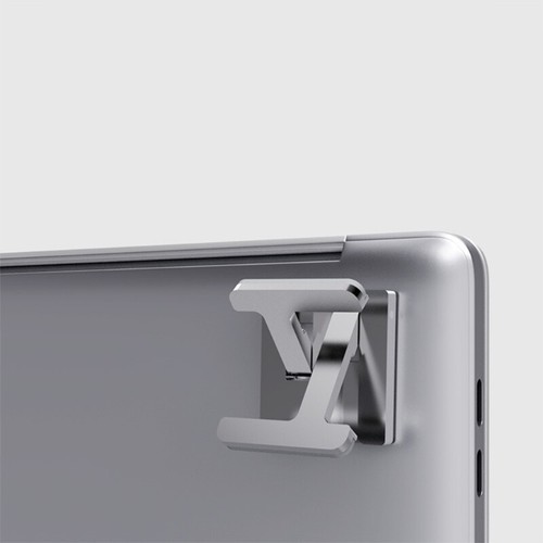 Portable Laptop Stand Aluminum Alloy NonSlip Risers Stand for Enhanceds Airflows - Afbeelding 3 van 8