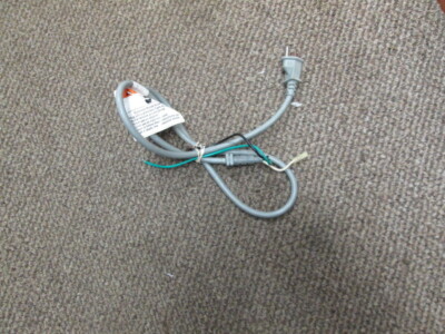 Whirlpool Microwave Oven Recycled Power Cord 8184047 