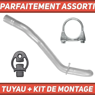 Tuyau d'échappement Silencieux pour Volvo V50 2.0 D Break - Photo 1/3