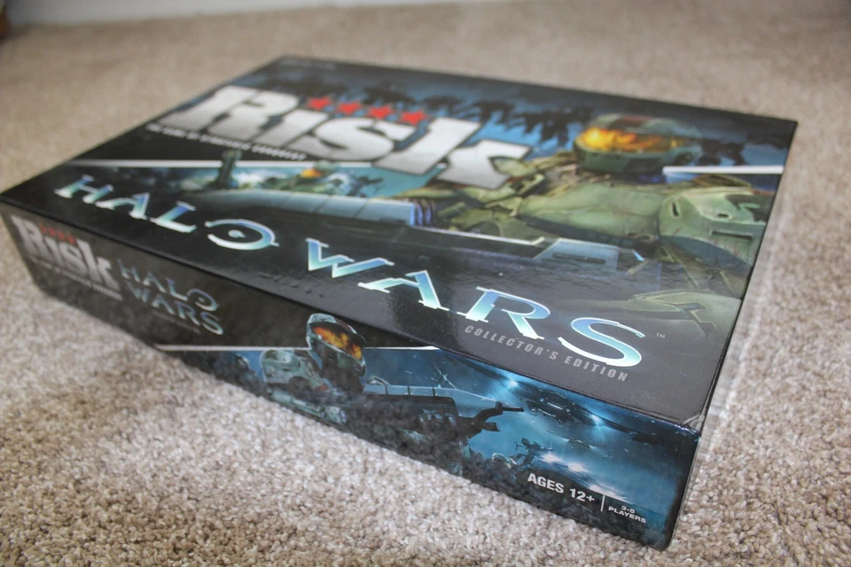 Risk Halo Wars Collectors Edition Board Game Hasbro 2009 98% Complete - Image 2 of 4