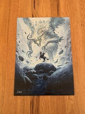 Displate Limited Edition Metal Poster The Glacial Guardian S. Koidl - 650/700