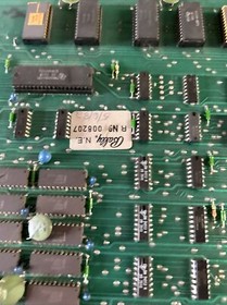 Untested Vintage Midway bowling set arcade Video game board PCB Cj