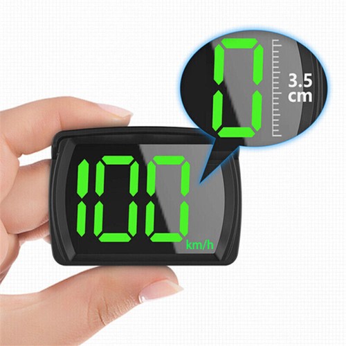 Car HUD Head Up Display 2.8" KM/H Speedometer with GPS for Bicycle Motorcycle Truck - Picture 6 of 10