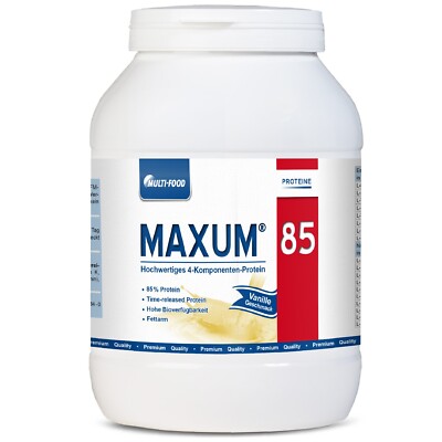 MAXUM 85   Mehrkomponenten Protein 4K   750g Pulver