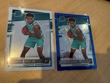 2020-21 Panini Optic Blue Velocity Prizm Vernon Carey Jr + Base RC's - Hornets