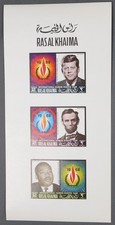MayfairStamps Ras Al Khaima 1965 John F Kennedy International Human Rights Year