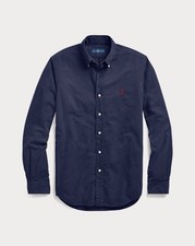 Polo Ralph Lauren Men's Long Sleeve Classic Fit Navy Oxford Size US Small New