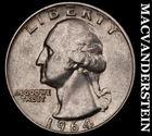 1964-D Washington Quarter- Silver- Scarce Better Date No Reserve #J3132