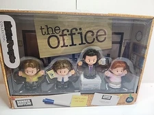 The Office Little People Collector Set 4 Figures New in Package. 