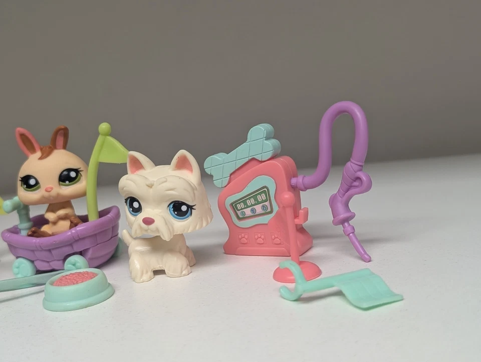 Littlest Pet Shop LPS Speedy Tails Racecourse Set #1596 #1597 #1598 Scottie - Image 4 of 4