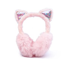 Kids Favorite Fuzzy Ear Muffs Fun Design Warm Earmuffs for Girls Cozy Cold Weath