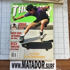 1990 Thrasher Guaranteed Original Vintage Skateboard Magazine