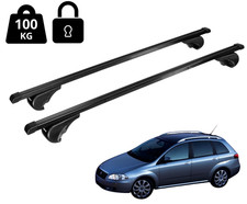 BARRE PORTATUTTO PORTAPACCHI TETTO PER FIAT CROMA 2005-2011 CON CORRIMANO