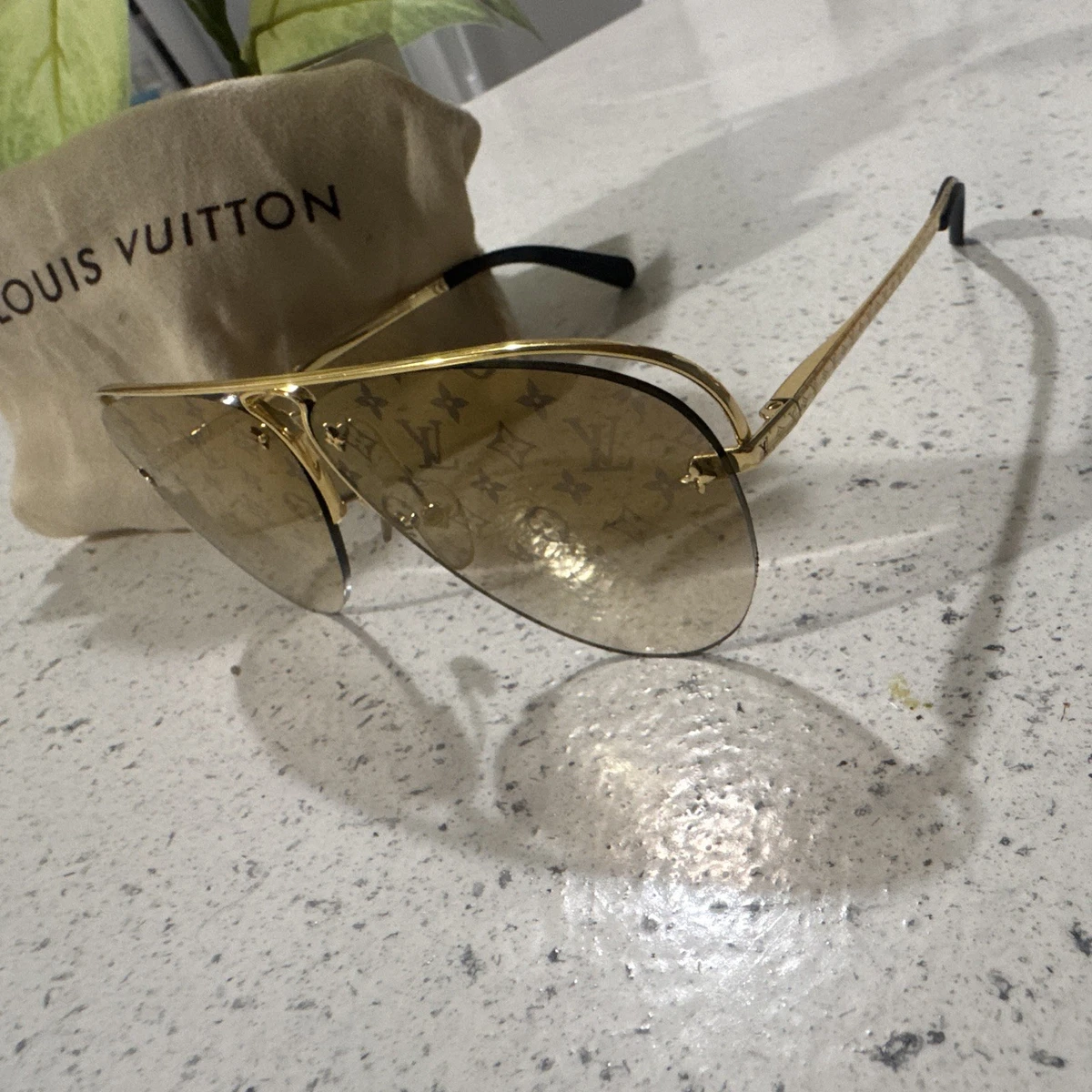 Louis Vuitton Aviator Sunglasses for Women for sale | eBay