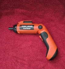 Black and Decker 3.6V Cordless Pivot Driver Screwdriver PD360 No Charger Used