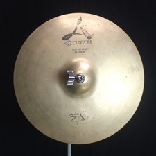 Used Zildjian 14" A Custom Hi Hats - 1098g/1327g video demo