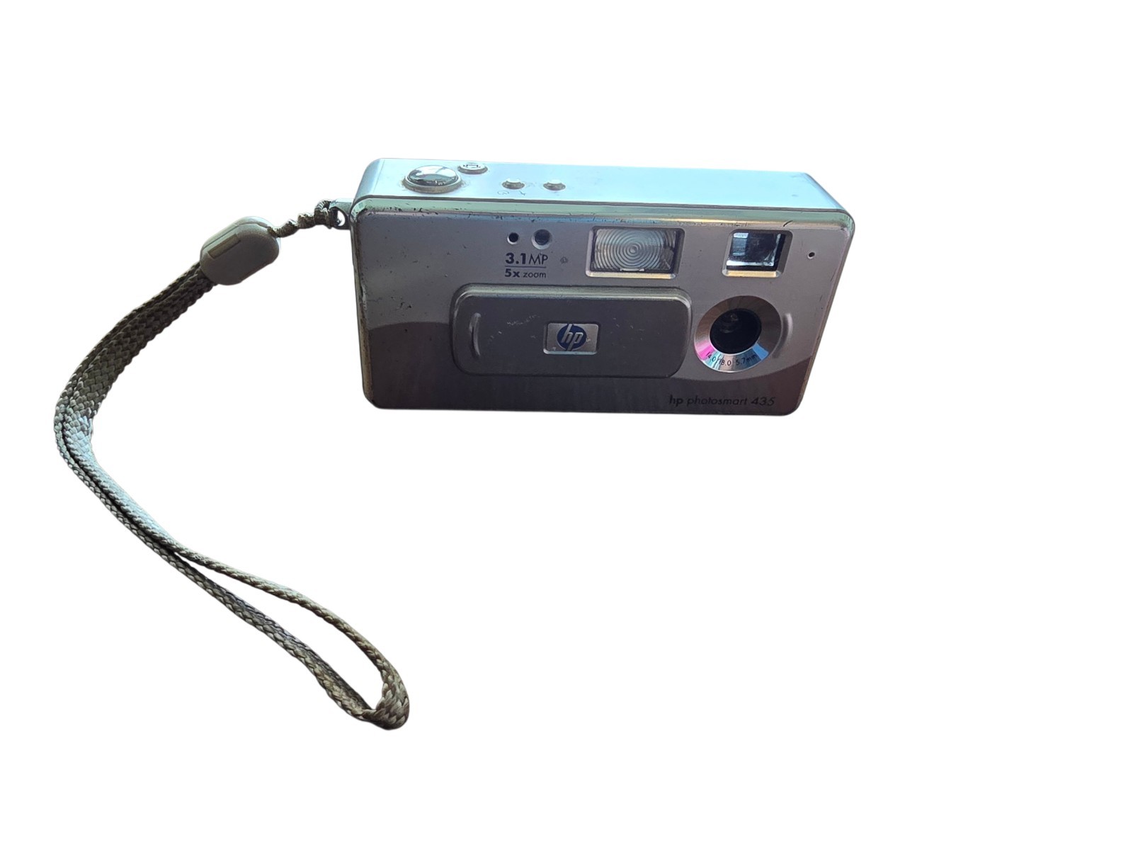 Vintage HP PHOTOSMART 435 DIGITAL CAMERA * SILVER LIMITED TESTED/WORKING