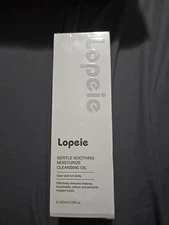Gentle soothing moisturizer cleansing oil lopeie clear and not stick 200ml new