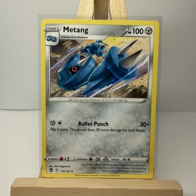 Metang 118/195 Silver Tempest Pokemon TCG