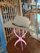 Vintage NEW AKUBRA "The Boss" Western Pure Fur Felt HaT-Tan Australia - Size 54