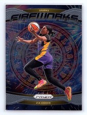 2024 Panini Prizm WNBA - Fireworks Zia Cooke #1