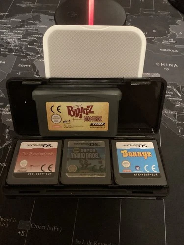 Lot Of 3 Nintendo DS & GBA games - Tested & Working New Super Mario Bros