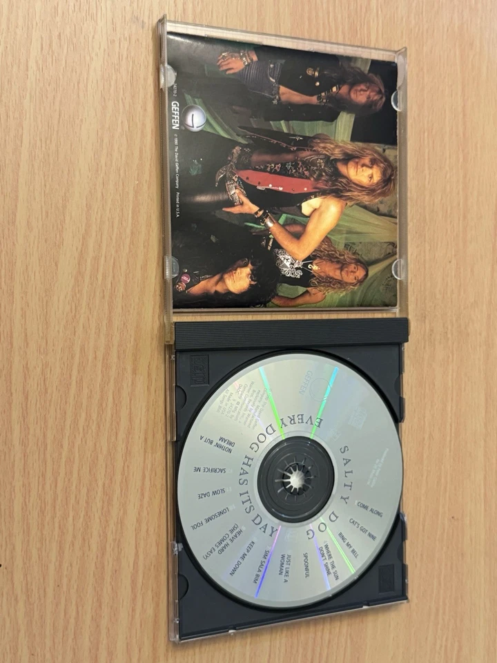 Every Dog Has Its Day by Salty Dog CD 1990 Geffen Records 924270-2 Complete - Image 3 of 3