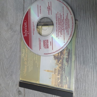 Vivaldi Music for Lute and Mandolin CD Hyperion Paul O'Dette Classical Music