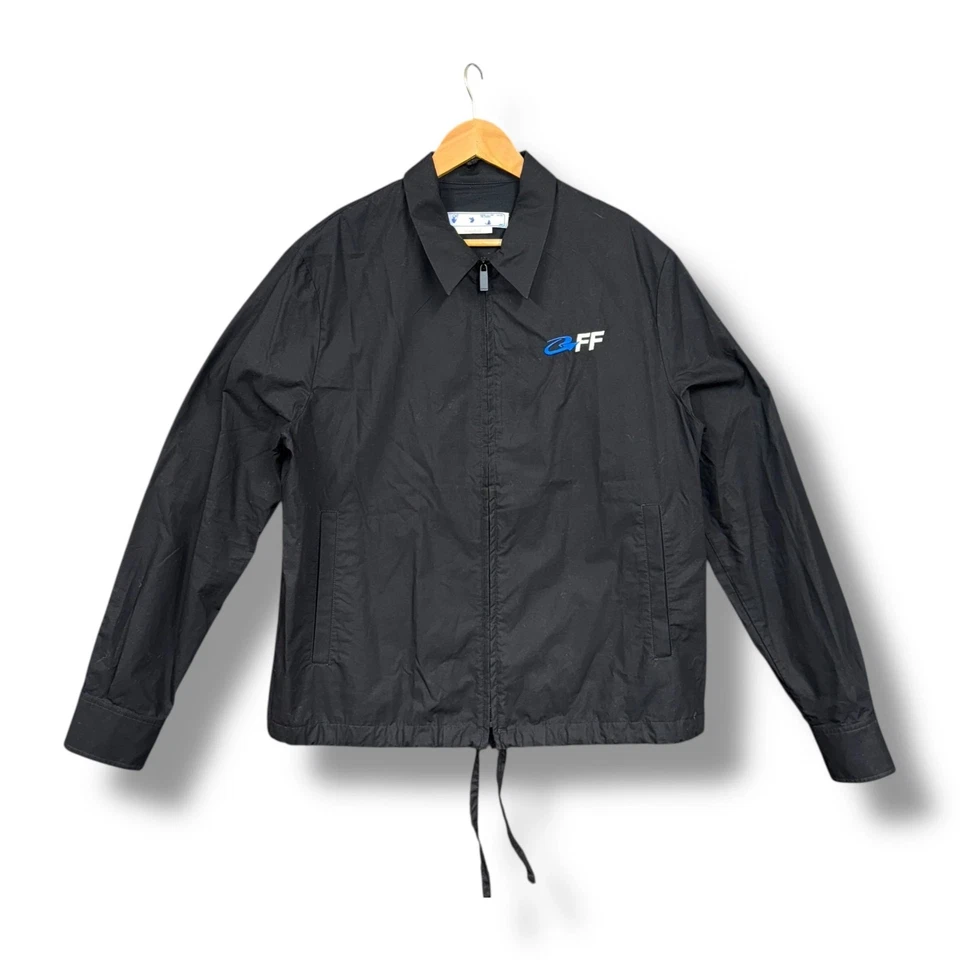 Chaqueta Coach Off-White, negra grande Foto 3 de 4