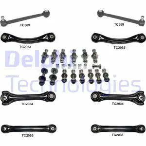 Delphi Jeu De Bras, Suspension De Roue Tc1600kit - Image 2