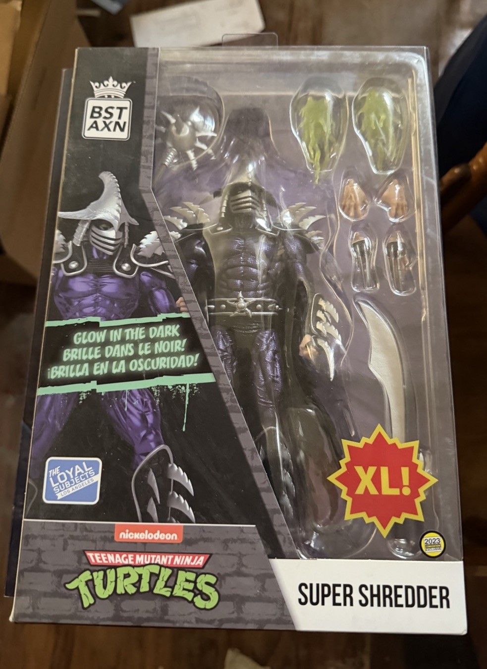 TMNT Teenage Mutant Ninja Turtles Movie Star Super Shredder Action Figure XL