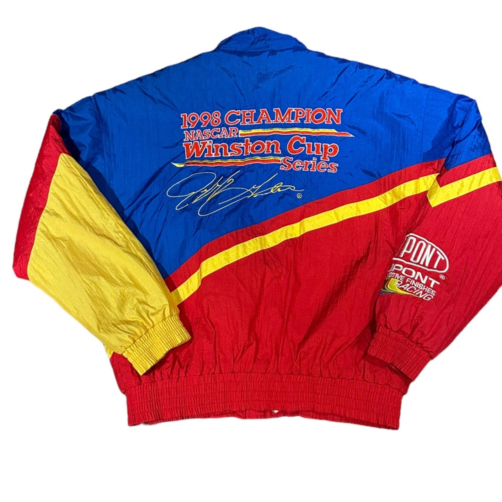 Vintage 1998 Jeff Gordon Winston Cup Champion NASCAR Jacket by Chase Authentics