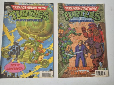 Teenage Mutant Ninja Hero Turtles Adventures #11 & 12 - Fleetway UK Run - Rare!!