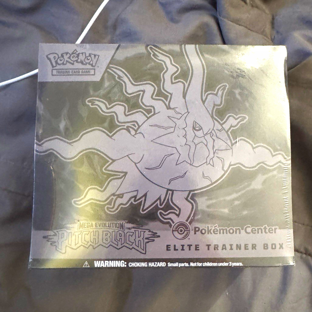 Pokémon Center Pokémon TCG Mega Evolution—Pitch Black Elite Trainer Box Sealed
