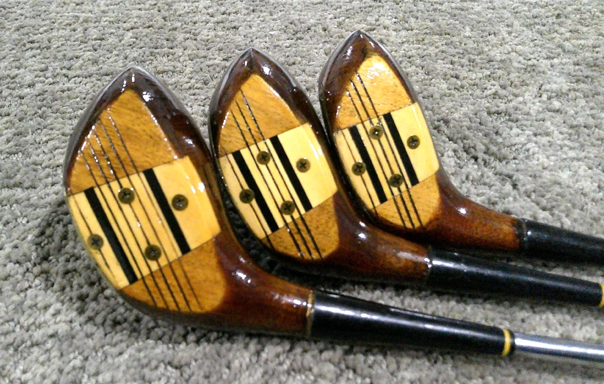 Bois 3 (3-wood) MacGregor Persimmon T945 Eye-O-Matic - Shaft 44 Pouces, Droitier, Occasion