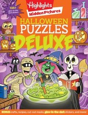 Halloween Puzzles Deluxe : Jumbo Halloween Gift for Kids with See