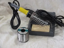 TENMA SOLDER STATION AND  SOLDER