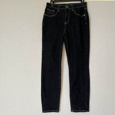 Judy Blue 3/26 Jeans Women s 27x27 Mom Jean Stretch Dark Blue Denim JB88273 DK
