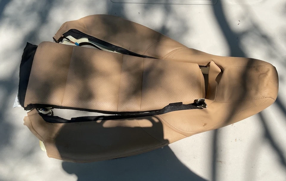 Cojín superior asiento delantero derecho Porsche Panamera 2010-2016 OEM Foto 4 de 4