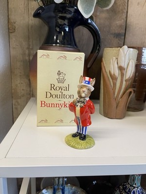 Royal Doulton Bunnykins Uncle Sam DB175 Figur Limited Edition