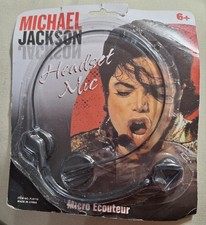 Michael Jackson Headset Mic Microphone Fancy Dress Halloween Costume Accessory