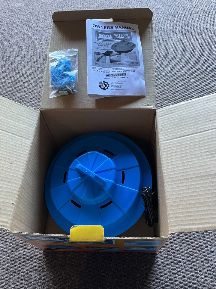 Pool Patrol PA-30 Pool Safety Alarm - With Remote Receiver - New | eBay